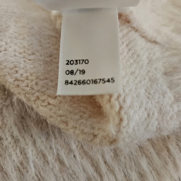 Popsugar Pink Fuzzy Mockneck Sweater Size Small  Valentine's Day - Picture 5 of 6